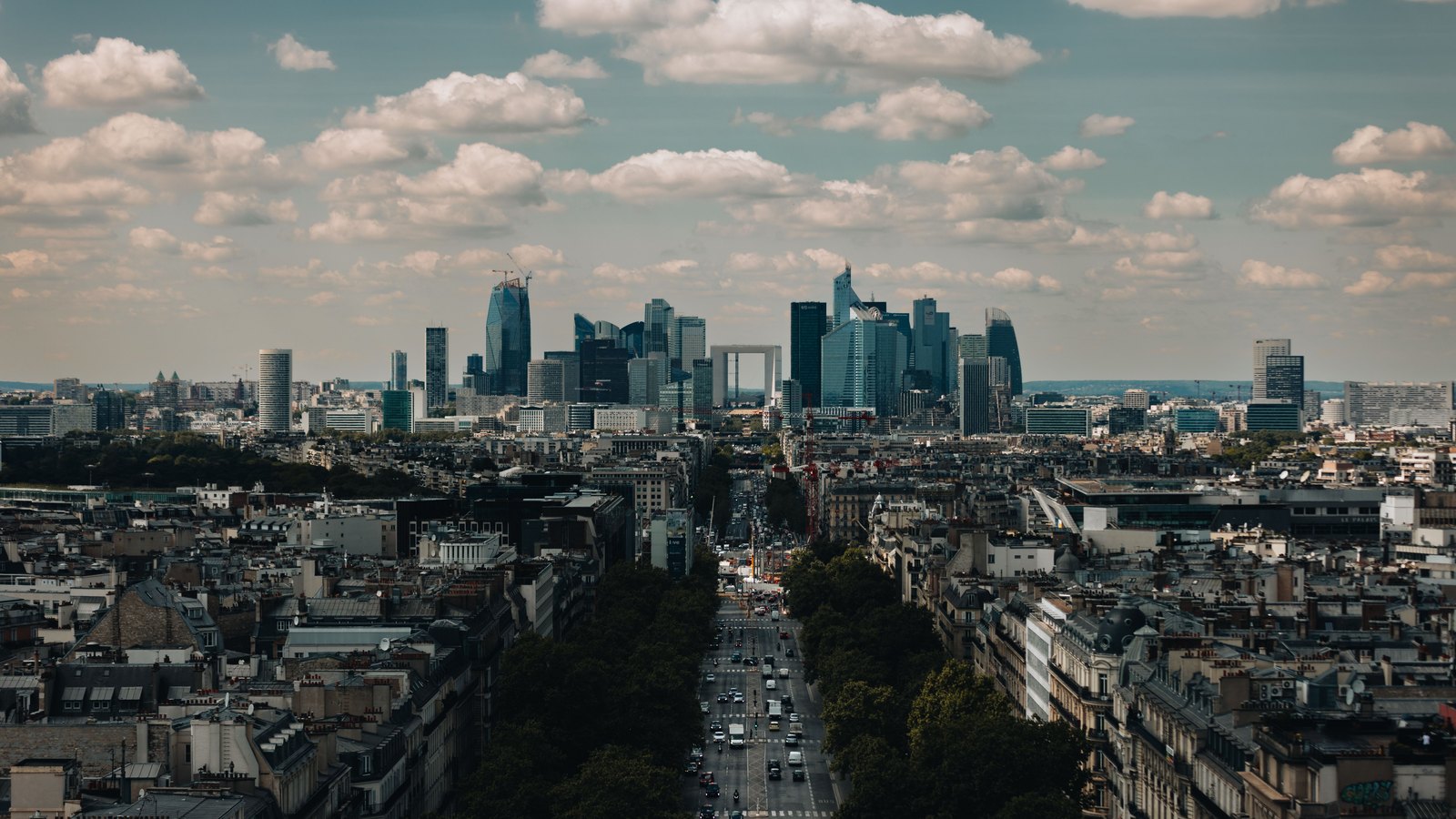 Paris viewed from across the Seine